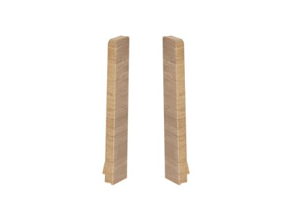 Koncovka levá + pravá k liště MASTERLINE 470 Tabák 80mm 2 ks