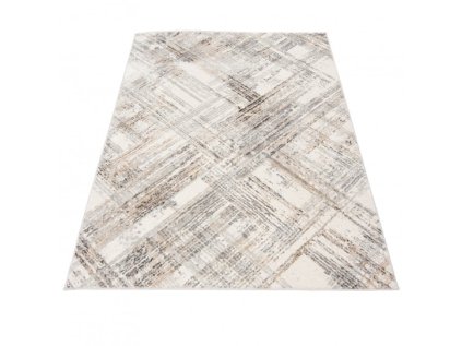 Moderní kusový koberec PORTLAND G505A bílý béžový