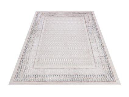 Moderní kusový koberec COMO PK55A Klasický bílý2