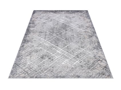 Moderní kusový koberec COMO PK88B šedý2