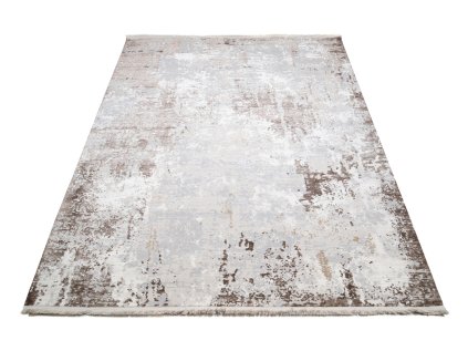 Kusový koberec SAHARA K946D Abstraktní světle šedý béžový2