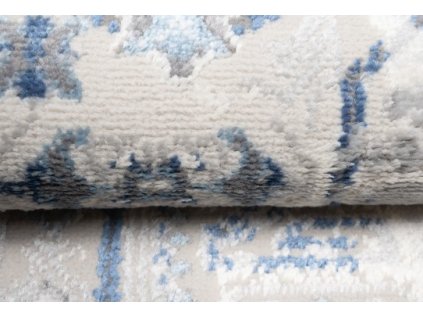 Moderní kusový koberec IDAHO G549B bílý / modrý