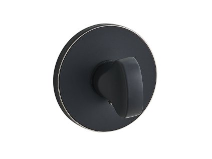 ROZETA kulatá wc černá zlatá