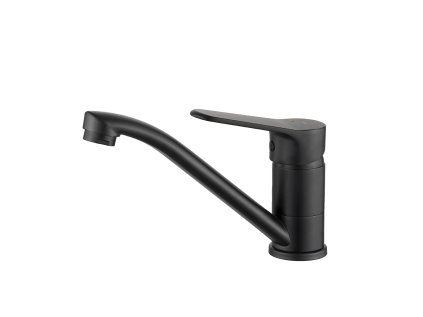 ATEZ stojací umyvadlová baterie s pohyblivým výtokem černá