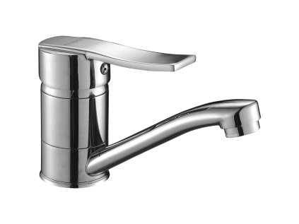 MADERA stojací umyvadlová baterie s pohyblivým výtokem chrom