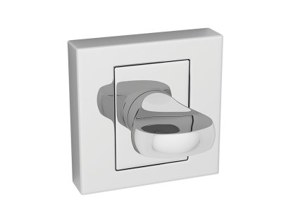 ROZETA hranatá wc chrom