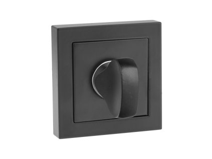 ROZETA hranatá wc černá