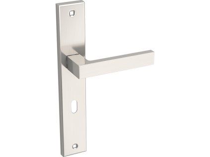 Dveřní kování QUBIK klíč satina 72 mm