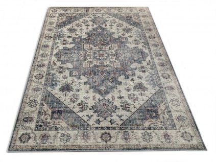 Klasický kusový koberec FLANNEL PRINTED JZ-1205A krémový