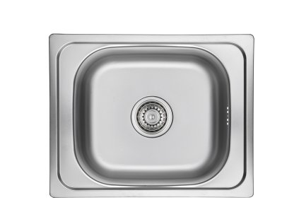 Dřez ORION jednokomorový nerezový 40x50 cm se sifonem