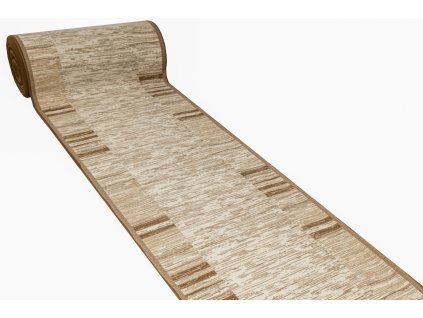 Běhoun pogumovaný ADAGIO 03 světle béžový 100 cm