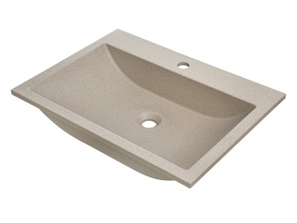 Albano - granitové umyvadlo pod desku béžové