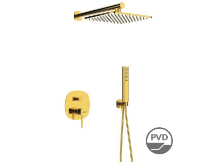 Pola Sprchová sada s podomítkovou baterií zlatá3