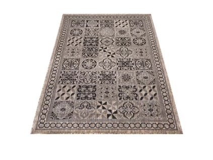 Kusový koberec Sisal MELISSA KF87A hnědý béžový5