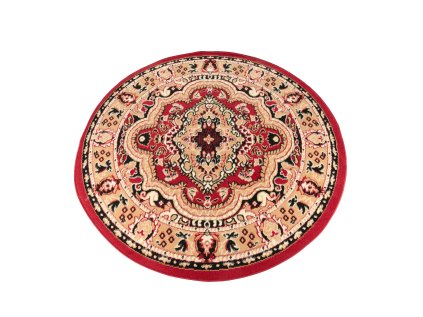 Kulatý koberec ATLAS E951A červený1
