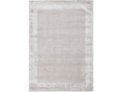 Moderní kusový koberec Aspen Silver vlna viskóza šedý stříbrný (Rozměr 200x290 cm)