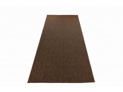 Běhoun venkovní Sisal CORDA 1001 1 303 Jednobarevný hnědý (Rozměr 70 cm)