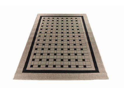 Kusový koberec venkovní Sisal CORDA 1013 1 151 béžový černý 1