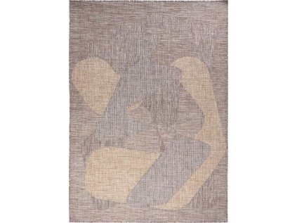 Kusový koberec Sisal YUCANA KY20A hnědý (Rozměr 80x150 cm)