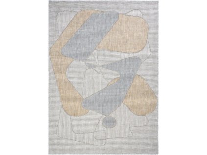 Kusový koberec Sisal YUCANA KY20A šedý (Rozměr 80x150 cm)