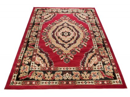 Kusový koberec ATLAS 4493A Klasický červený (Rozměr 60x100 cm)