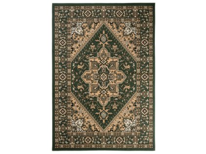 Klasický kusový koberec EUFRAT L612A zelený (Rozměr 70x140 cm)