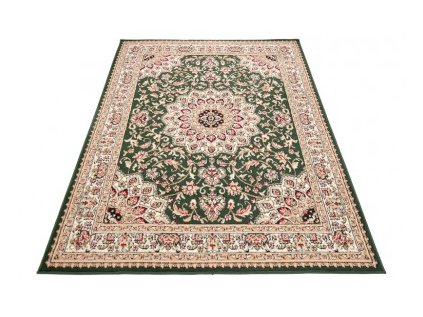 Klasický kusový koberec ATLAS F740A zelený (Rozměr 60x100 cm)