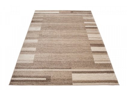 Kusový koberec SARI 3438A tmavě béžový (Rozměr 60x100 cm)