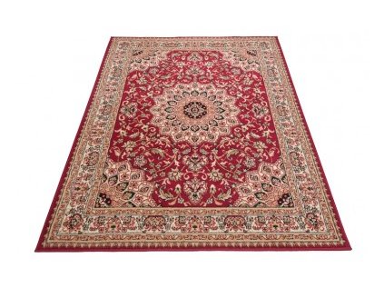 Klasický kusový koberec ATLAS F740A červený (Rozměr 60x100 cm)