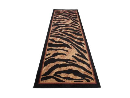 Koberec Běhoun ATLAS 6601A hnědý černý1