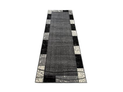 Koberec Běhoun CHEAP K872A tmavě šedý2