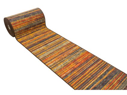 Běhoun pogumovaný Fusion 14 Proužky vícebarevný (Šíře 67 cm)