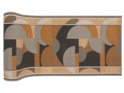 Běhoun pogumovaný MALIS 38 šedý béžový hnědý (Rozměr 67 cm)