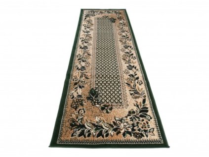 Koberec Běhoun ATLAS 7192C zelený béžový (Rozměr 70x200 cm)