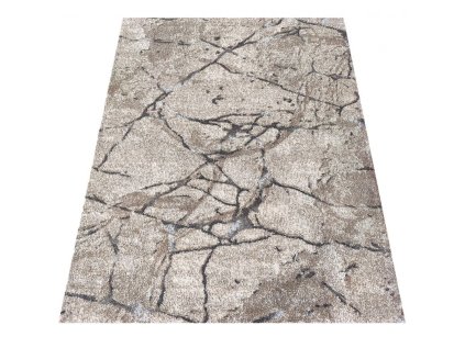 Moderní kusový koberec Panamero 25 Mramor Kámen béžový1