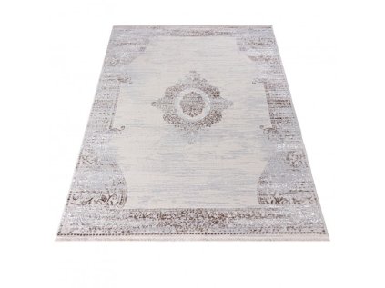 Kusový koberec SAHARA K891D Klasický krémový béžový (Rozměr 80x150 cm)