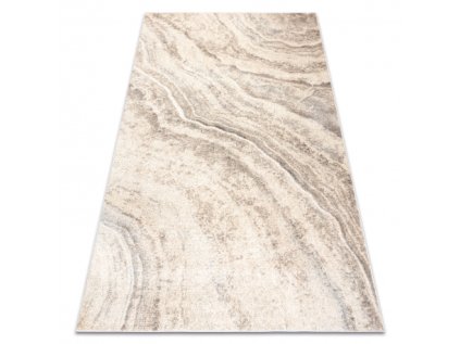 Kusový koberec FUSION 9776 Abstraktní Moderní krémový béžový (Rozměr 80x150 cm)