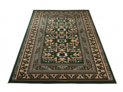 Klasický kusový koberec EUFRAT 9162A zelený (Rozměr 70x140 cm)