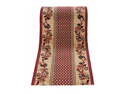 Běhoun ATLAS 7192B tmavě béžový červený (Rozměr 60 cm)