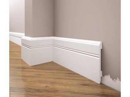 Lišta soklová Creativa LPC 18 přetíratelná