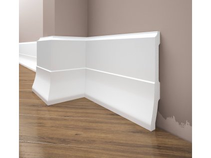 Lišta soklová Creativa LPC 35 přetíratelná