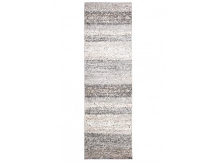 Běhoun Shaggy DELHI 6133B béžový šedý (Rozměr 80 cm)