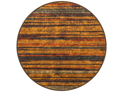 Kulatý koberec Fusion 14 Proužky vícebarevný