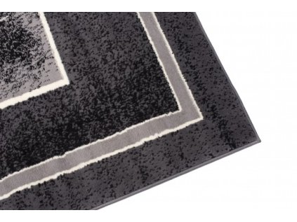 Koberec Běhoun CHEAP 5118B tmavě šedý (Rozměr 70x150 cm)