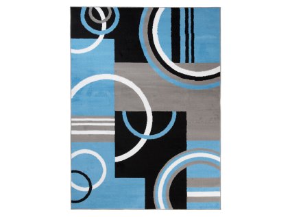 Kusový koberec moderní MAYA Z897A modrý šedý7