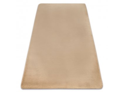 Kusový koberec shaggy BUNNY macchiato tmavě béžový (Rozměr 60x100 cm)