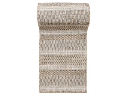 Běhoun Sisal MELISSA KF85A hnědý béžový