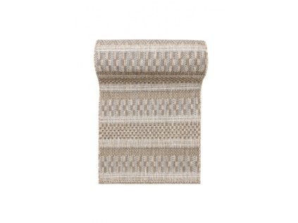 Běhoun Sisal MELISSA KF85A hnědý béžový (Rozměr 70 cm)