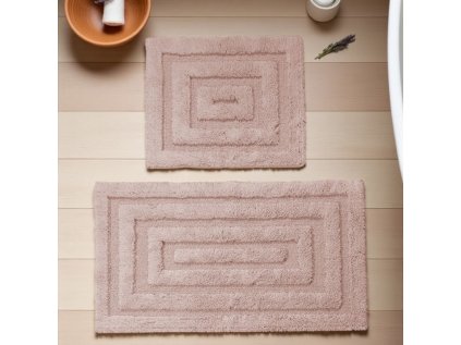 Koupelnová předložka BOSTON 13 růžová1