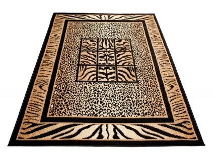 Kusový koberec ATLAS 6600A černý